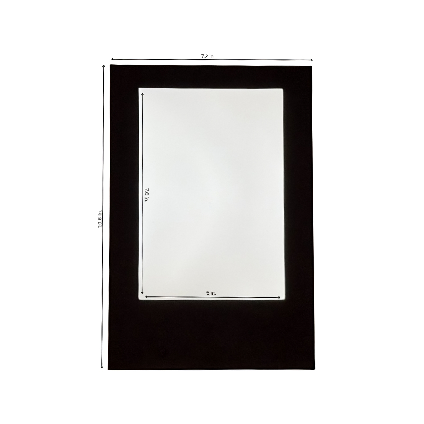 Backlit LED Table Tent Menu