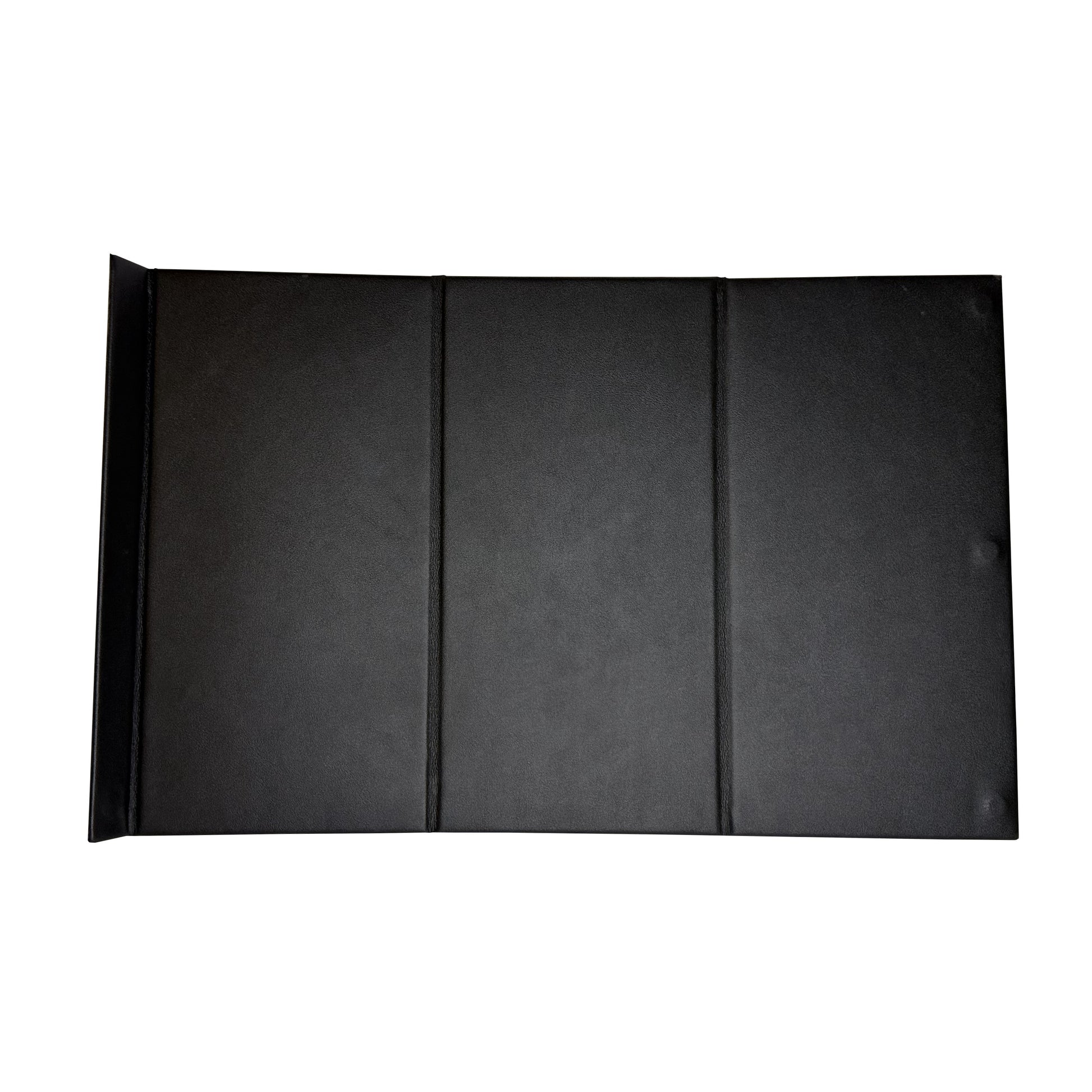 3-Sided Stand Backlit LED Menu, Open, Back